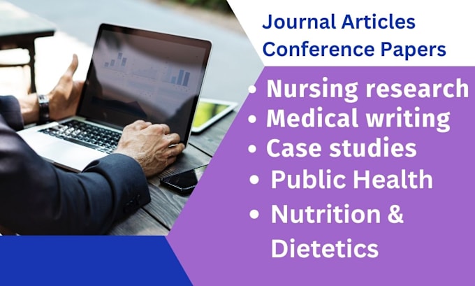 Gig Preview - Do nursing research, medical writing, public health articles and case studies