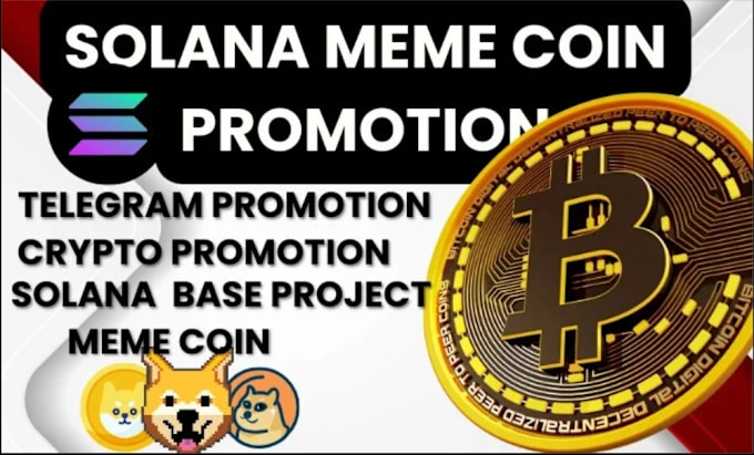 Gig Preview - Telegram promotion with telegram chatter hype for solana crypto memecoin launch