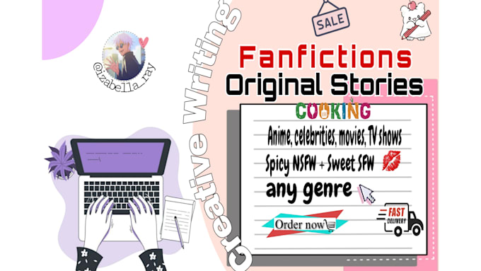 Gig Preview - Write high quality stories and fanfictions