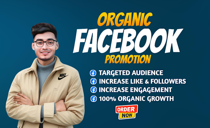 Gig Preview - Do organic facebook page promotion