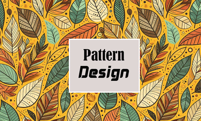 Gig Preview - Do unique seamless pattern design, geometric patterns and repeat pattern design