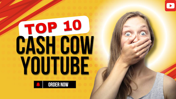 Gig Preview - Create cash cow youtube, cash cow videos, cash cow channel, cash cow automated