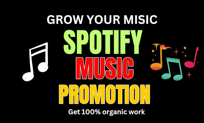 Gig Preview - Promote your spotify music and viral it on spotify