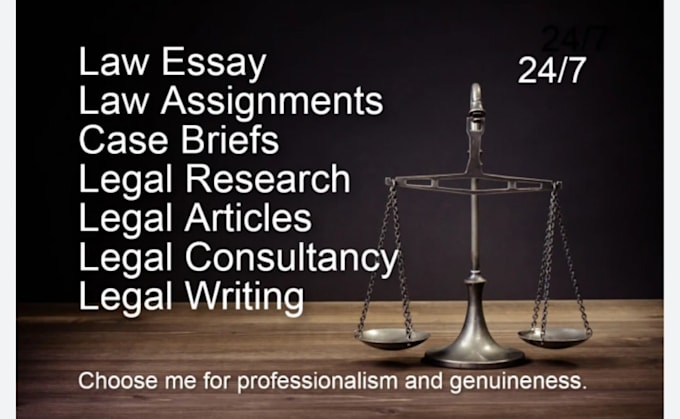 Gig Preview - Write articles on international, corporate, human rights, civil and business law