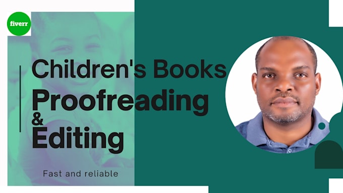 Gig Preview - Proofread, edit and enhance books for children