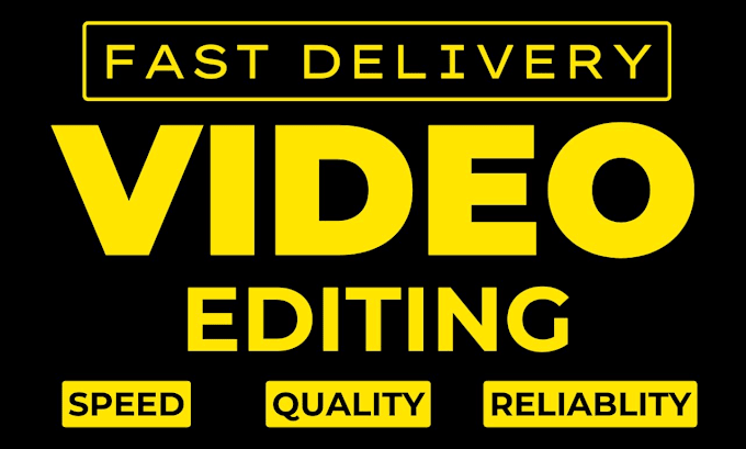 Gig Preview - Do all types of video editing, youtube and instagram reels quickly