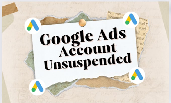 Gig Preview - Fix google ads suspend adwords suspended accounts