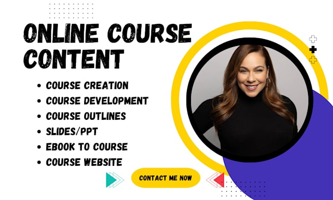 Gig Preview - Do course creation, ebook online course, content ppt, elearning course thinkific