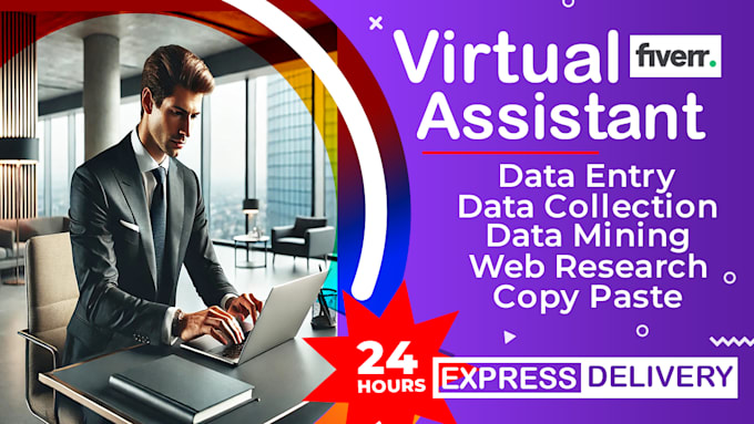 Bestseller - be your virtual assistant for data entry, typing, copy paste and web research