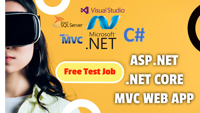 Gig Preview - Develop asp dot net mvc, dot net core web application