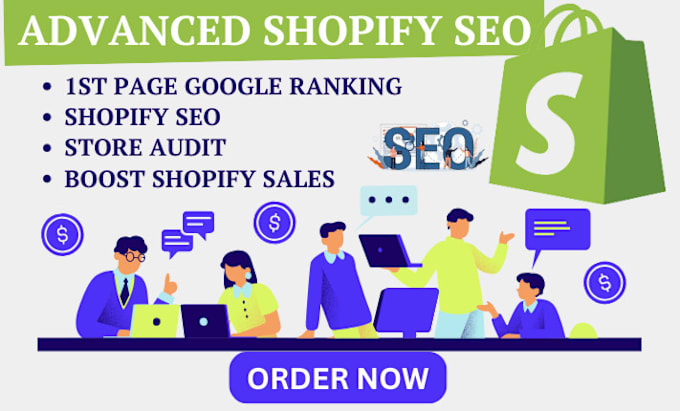 Gig Preview - Do advanced shopify seo, 1st page google ranking, page optimization