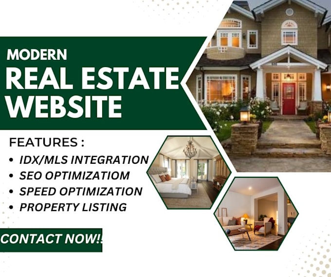 Gig Preview - Design real estate website with mls idx integration