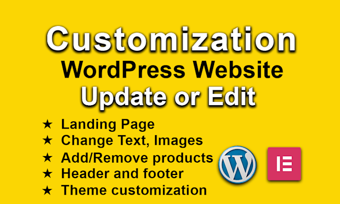 Gig Preview - Customize, update, edit, copy clone or revamp wordpress website quickly