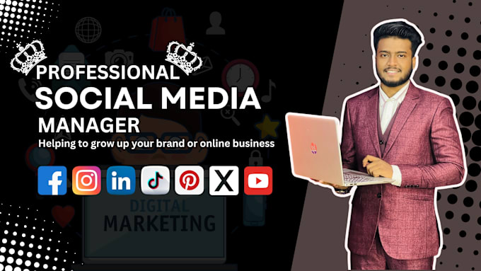 Bestseller - be your dynamic social media manager and content creator