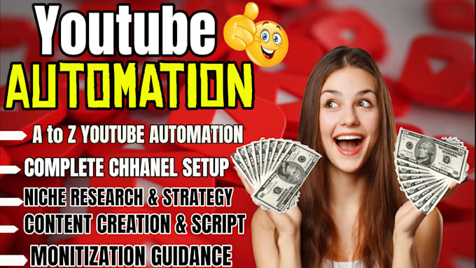 Gig Preview - Setup youtube automation channel business for you and create cash cow videos