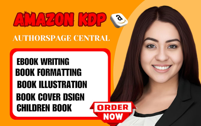 Gig Preview - Book formatting for children book illustration paperback ebook amazon kdp