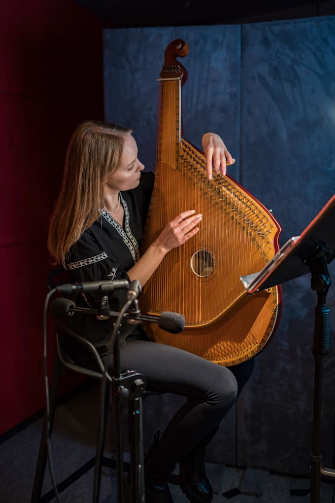 Gig Preview - Record a bandura, the ukrainian harp for your song