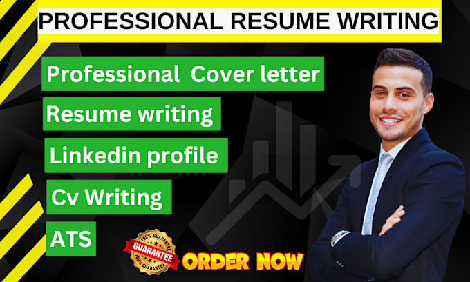 Bestseller - do professional resume writing, cv writing, linkedin