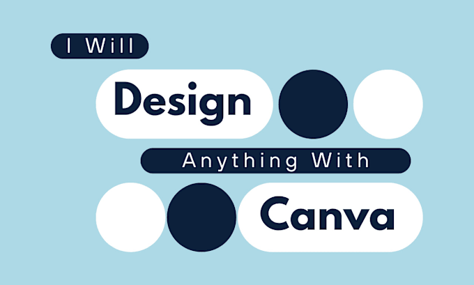 Gig Preview - Create any design using canva