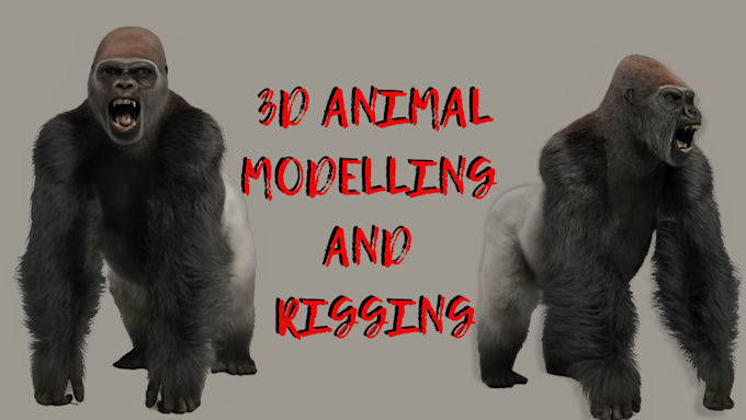 Gig Preview - Do 3d animal character, 3d cartoon animal and 3d animal sculpting, 3d printing