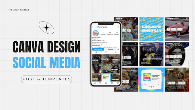 Gig Preview - Design social media posts and canva templates for your brand