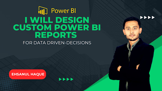 Gig Preview - Design custom power bi reports for data driven decisions