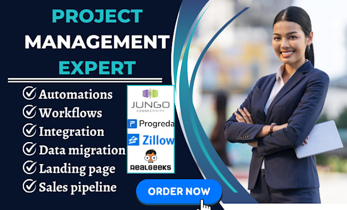 Gig Preview - Setup zillow realgeeks jungo ylopo progeda less annoying crm salesforce liondesk