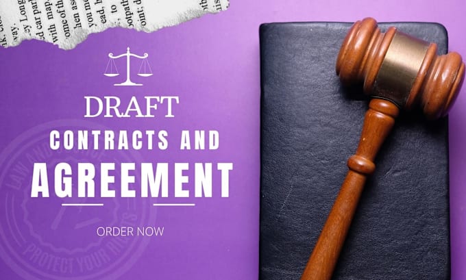 Gig Preview - Expertly draft contracts, agreements, legal letters, motions, lawsuit