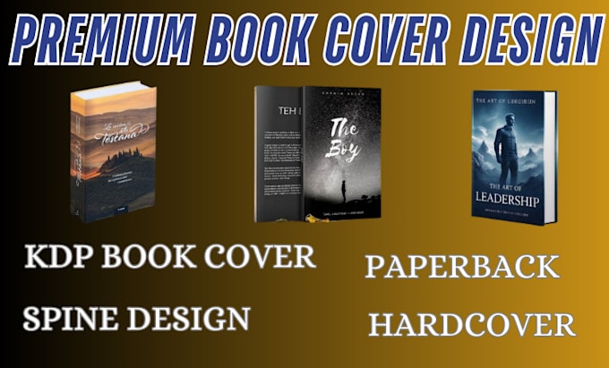 Gig Preview - Design the best book cover, ebook non fiction self help ebook paperback kdp book