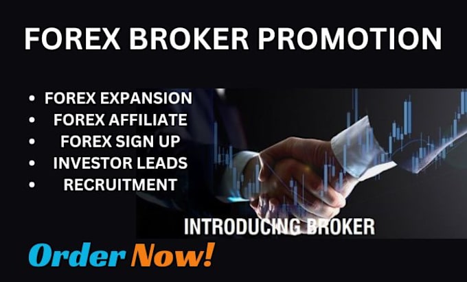 Gig Preview - Do forex introducing brokers forex broker promotion forex lead forex recruitment