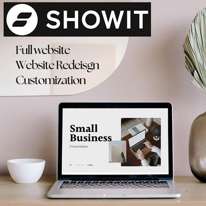 Gig Preview - Design, redesign and customize showit website or showit template