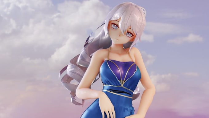 Gig Preview - Convert fix and perfect your koikatsu model for mmd or 3d model vrm