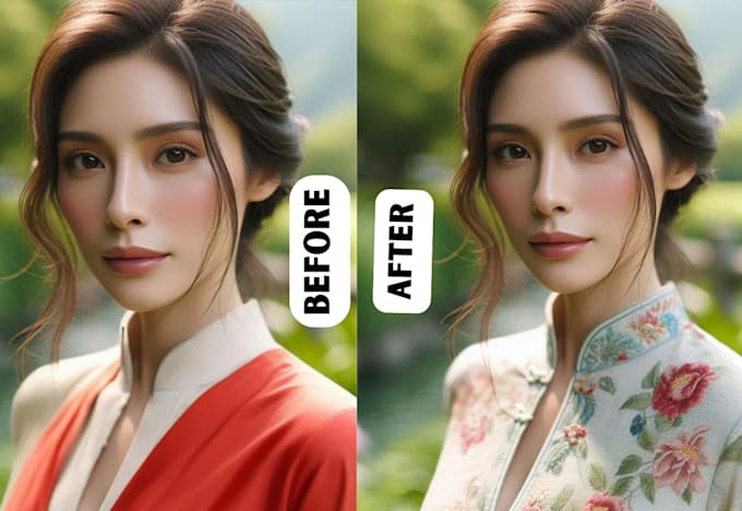 Gig Preview - Photo edit enhance upscale enlarge face swap retouch background your image