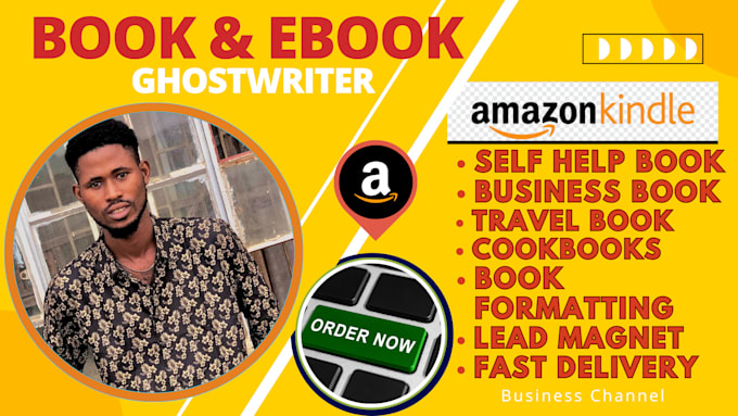 Gig Preview - Be self help ebook writer business book non fiction