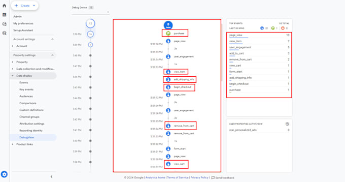 Gig Preview - Setup or fix google analytics 4, ecommerce event, ga4 server side tracking