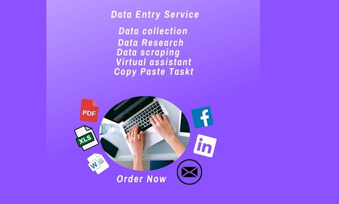 Bestseller - do data entry, web research as a professional virtual assistant