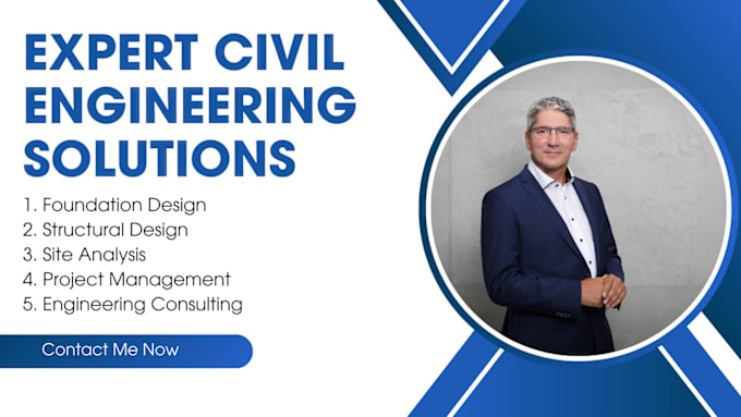 Gig Preview - Top civil engineering design and consulting