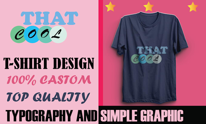 Bestseller - create custom and minimalist t shirt design