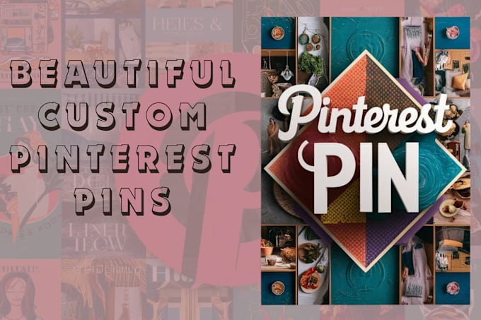 Gig Preview - Design custom pinterest pins for your blog