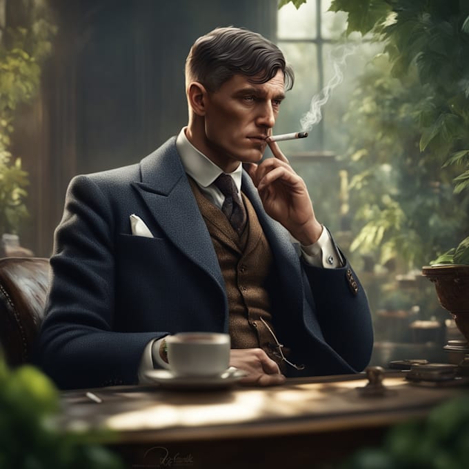 Gig Preview - Create high quality characters from peaky blinders characters