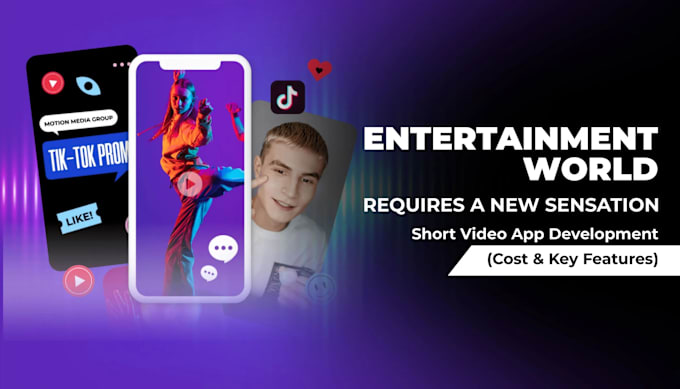 Gig Preview - Develop short video app like tiktok