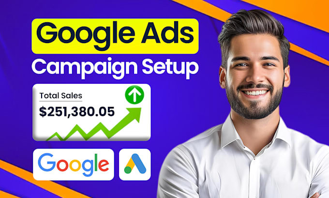 Gig Preview - Setup and manage your google ads adwords campaigns or audit sem