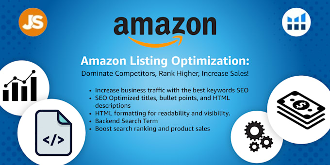 Gig Preview - Optimize amazon listing content