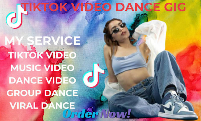 Gig Preview - Create a tiktok dance music video for your song or music