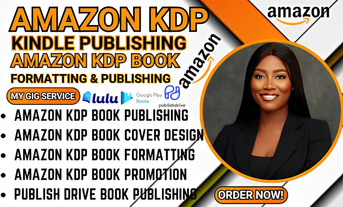 Gig Preview - Expertly format your ebook for kindle and paperback formatting on amazon kdp