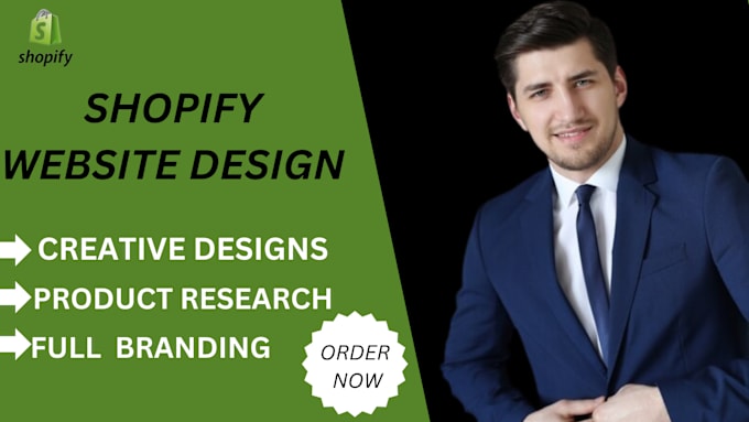 Bestseller - do shopify website design and redesign,shopifydropshipping