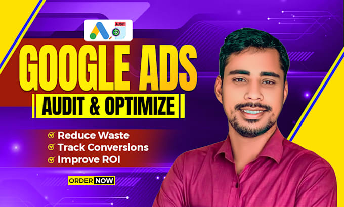 Gig Preview - Audit and optimize google adwords,audit PPC campaigns,search ads for leads,sales