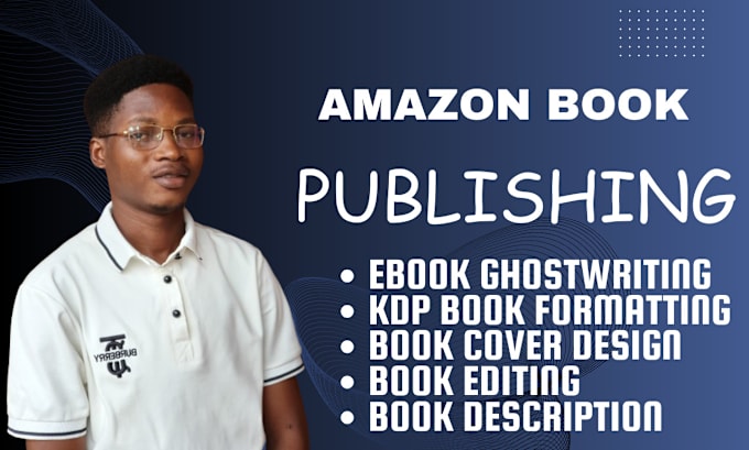 Gig Preview - Publish your book and kindle on amazon kdp in all format