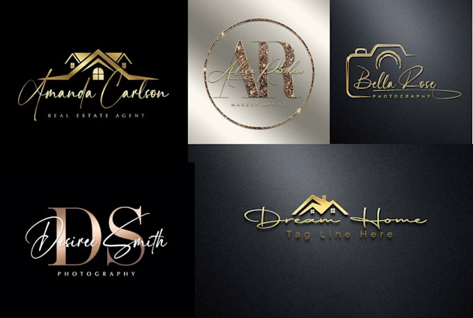 Gig Preview - Design 5 luxury signature, photography, real estate, handwritten logo, email