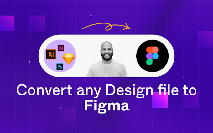 Gig Preview - Convert any design files to figma